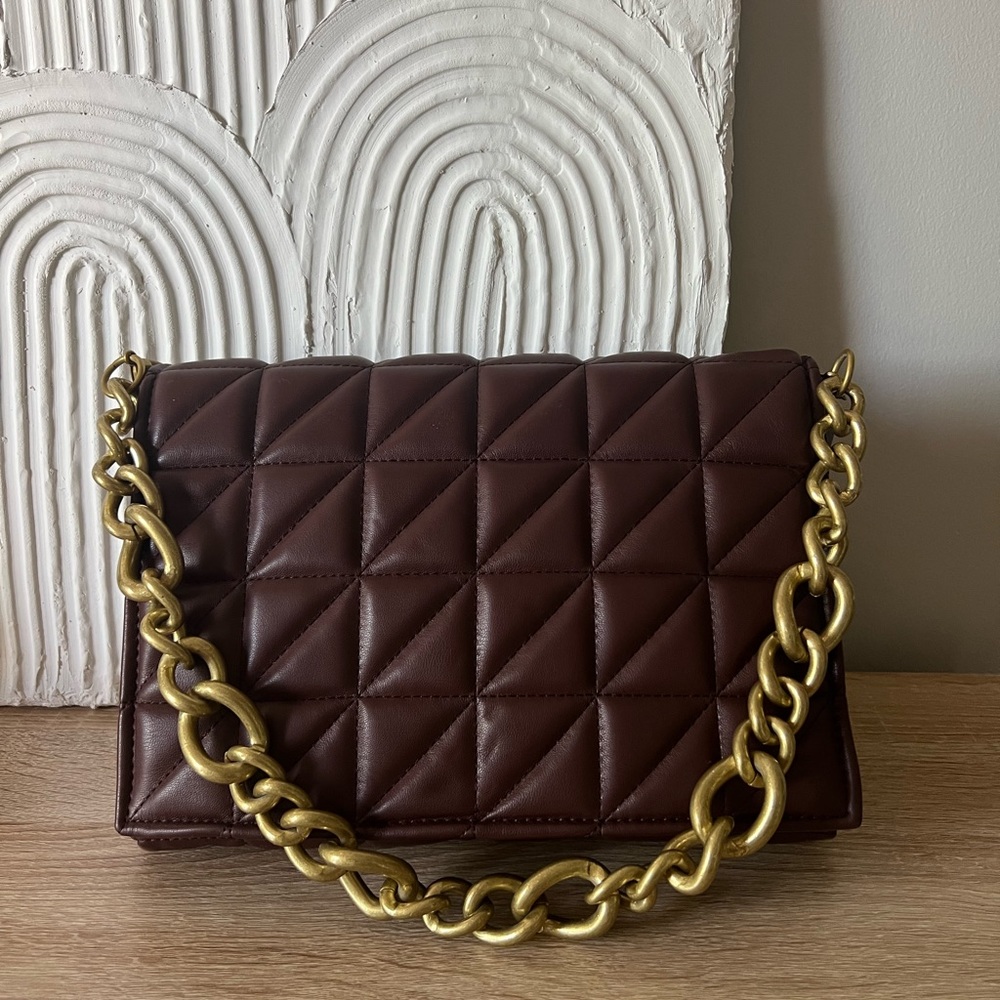 Zara Large Quilted bag